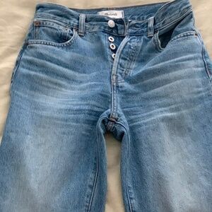 Madewell Longline Straight Jean size 25